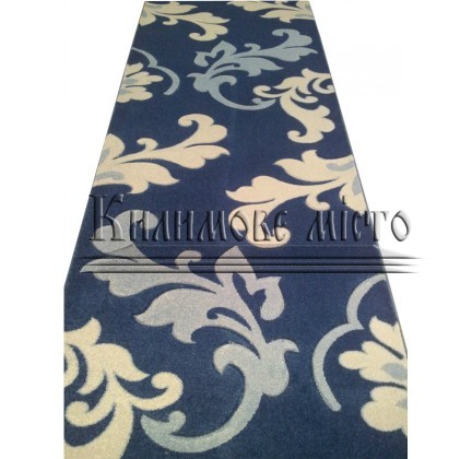 Synthetic carpet Friese Gold 8747 blue - высокое качество по лучшей цене в Украине.